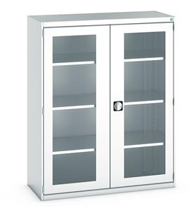 Bott Cubio Glazed Door Window Engineers / Laboratory Cupboards Cubio Window Door Cupboard 1300W x 525mmD x 1600mm H